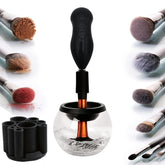 Electric Makeup Brush Cleaner Spinner Machine (Black)